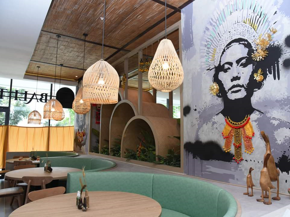 Bali timbungan  印式套餐薑黃飯 